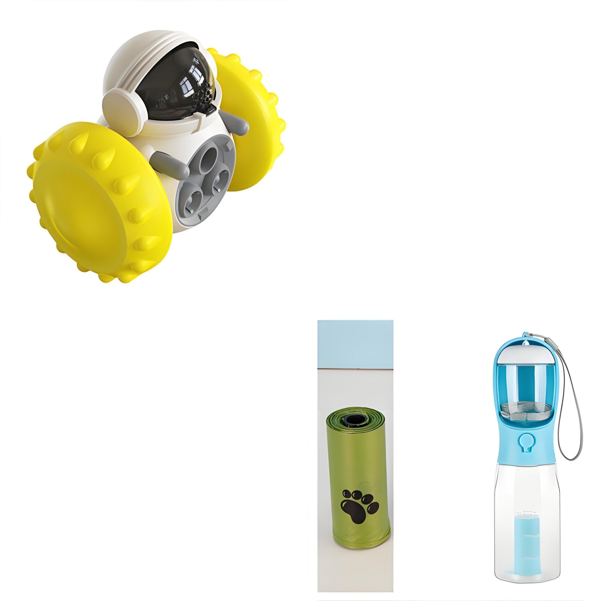 Interactive Smart Balance Car Pet Toy, Slow Feeder for Cats & Dogs, Treat Dispensing Puzzle Toy - Bark'n'Meow - Bark'n'Meow