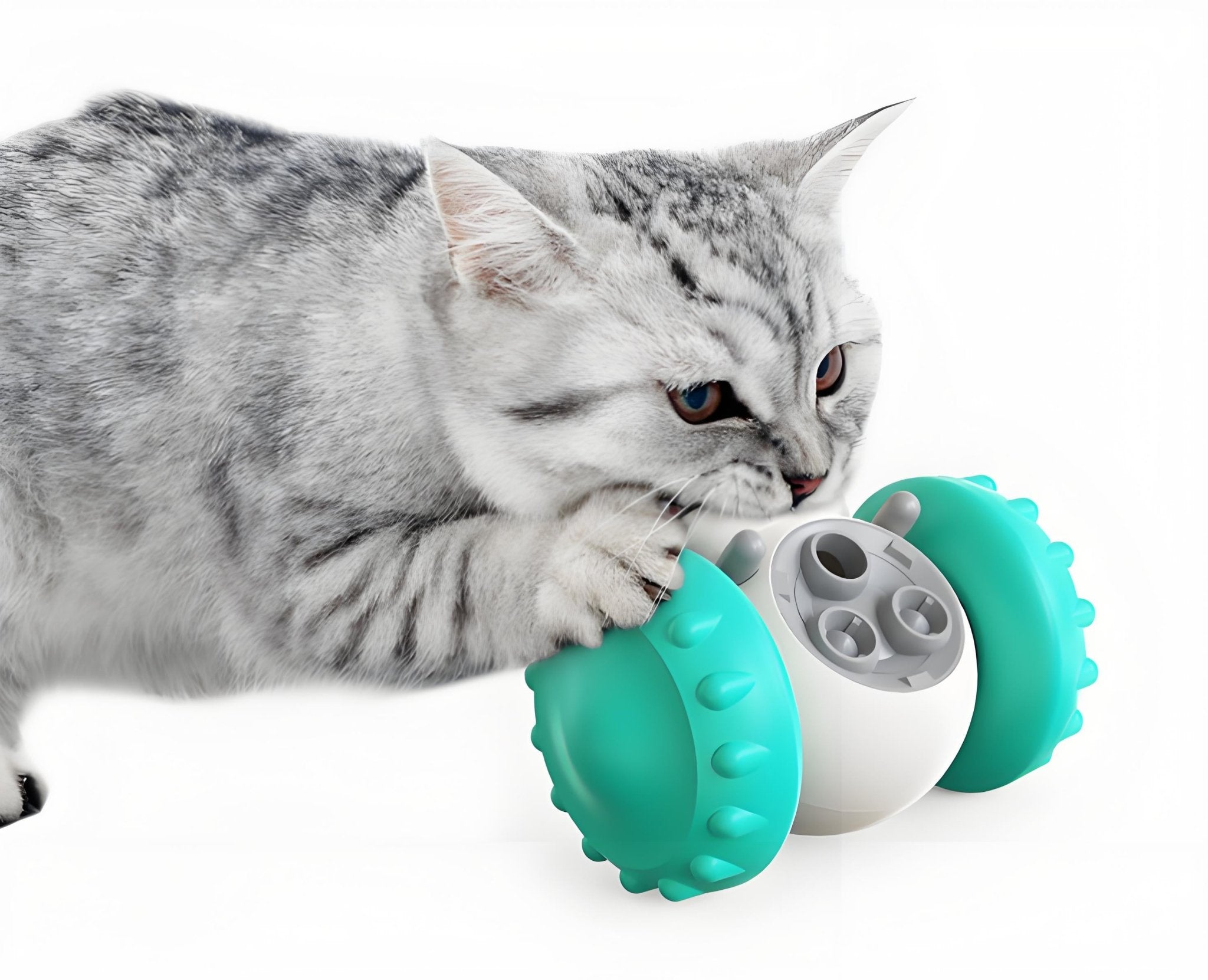 Interactive Smart Balance Car Pet Toy, Slow Feeder for Cats & Dogs, Treat Dispensing Puzzle Toy - Bark'n'Meow - Bark'n'Meow
