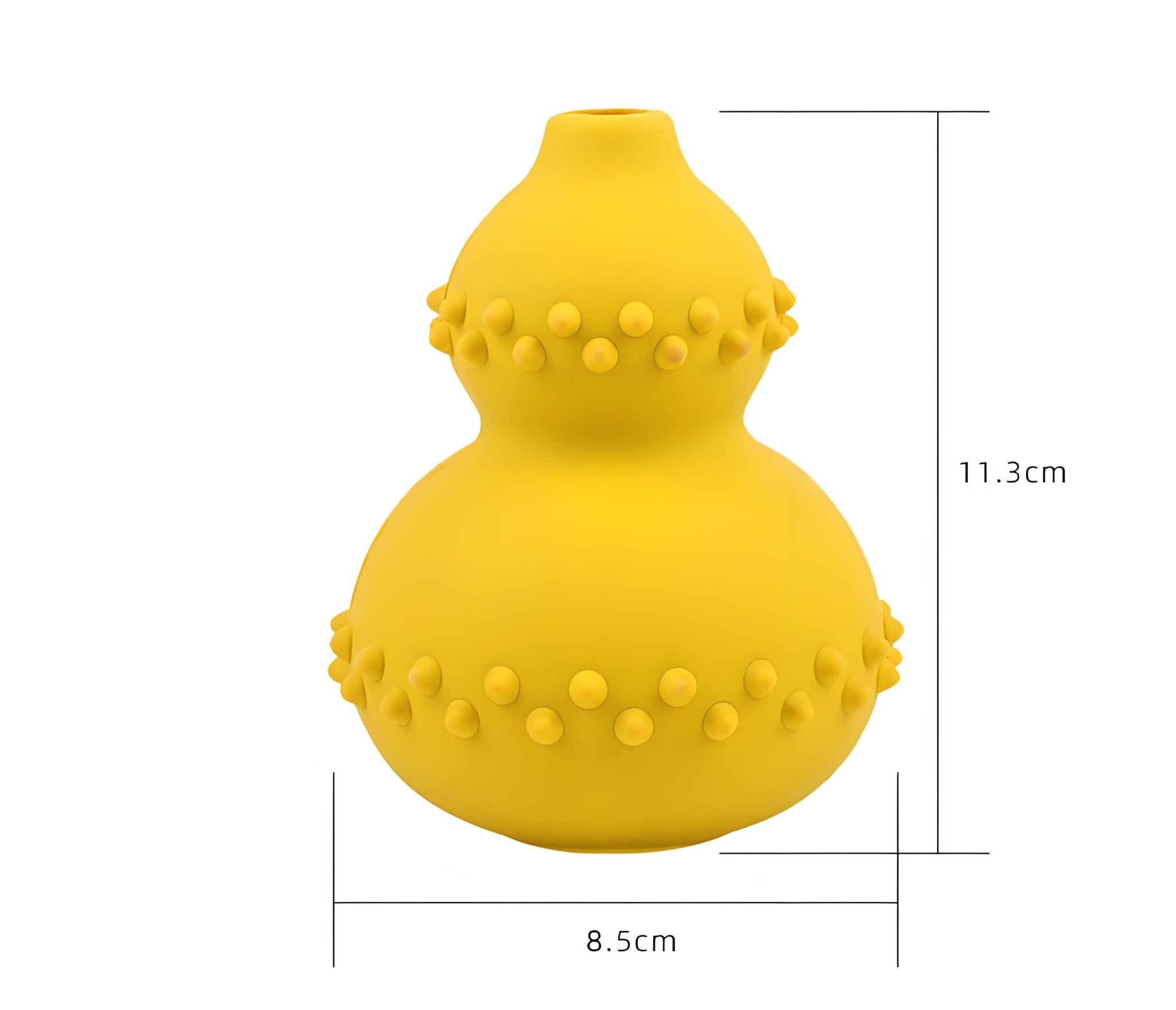 Interactive Treat Dispensing Dog Toy, Durable Natural Rubber Chew Ball for Teeth Cleaning and Mental Stimulation - Bark'n'Meow - Bark'n'Meow