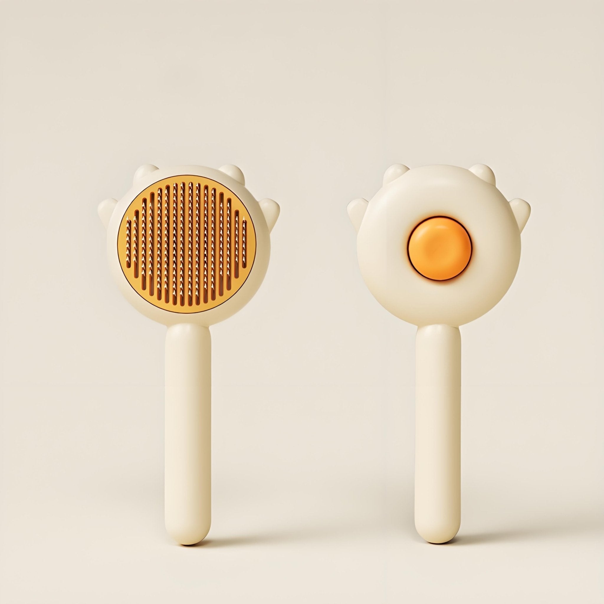 Self - Cleaning Pet Grooming Brush, Hair Remover & Massage Comb for Cats and Dogs - Bark'n'Meow - Bark'n'Meow