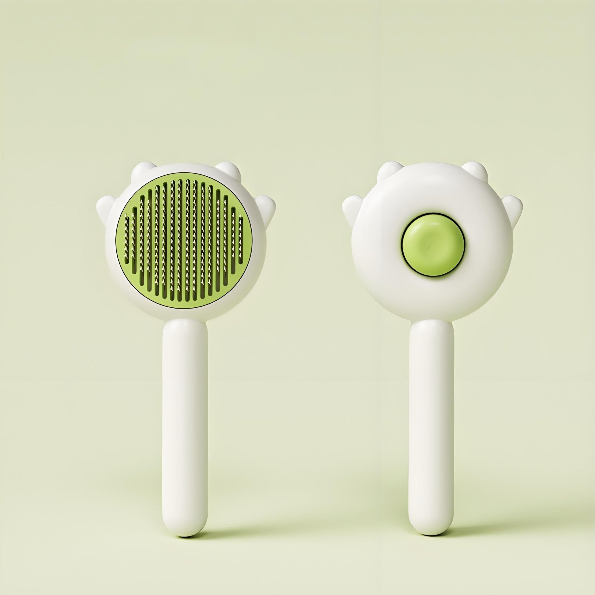 Self - Cleaning Pet Grooming Brush, Hair Remover & Massage Comb for Cats and Dogs - Bark'n'Meow - Bark'n'Meow