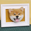 Custom 3D Wool Felt Dog Portrait in Frame, Handmade Needle Felted Pet Memorial from Photo