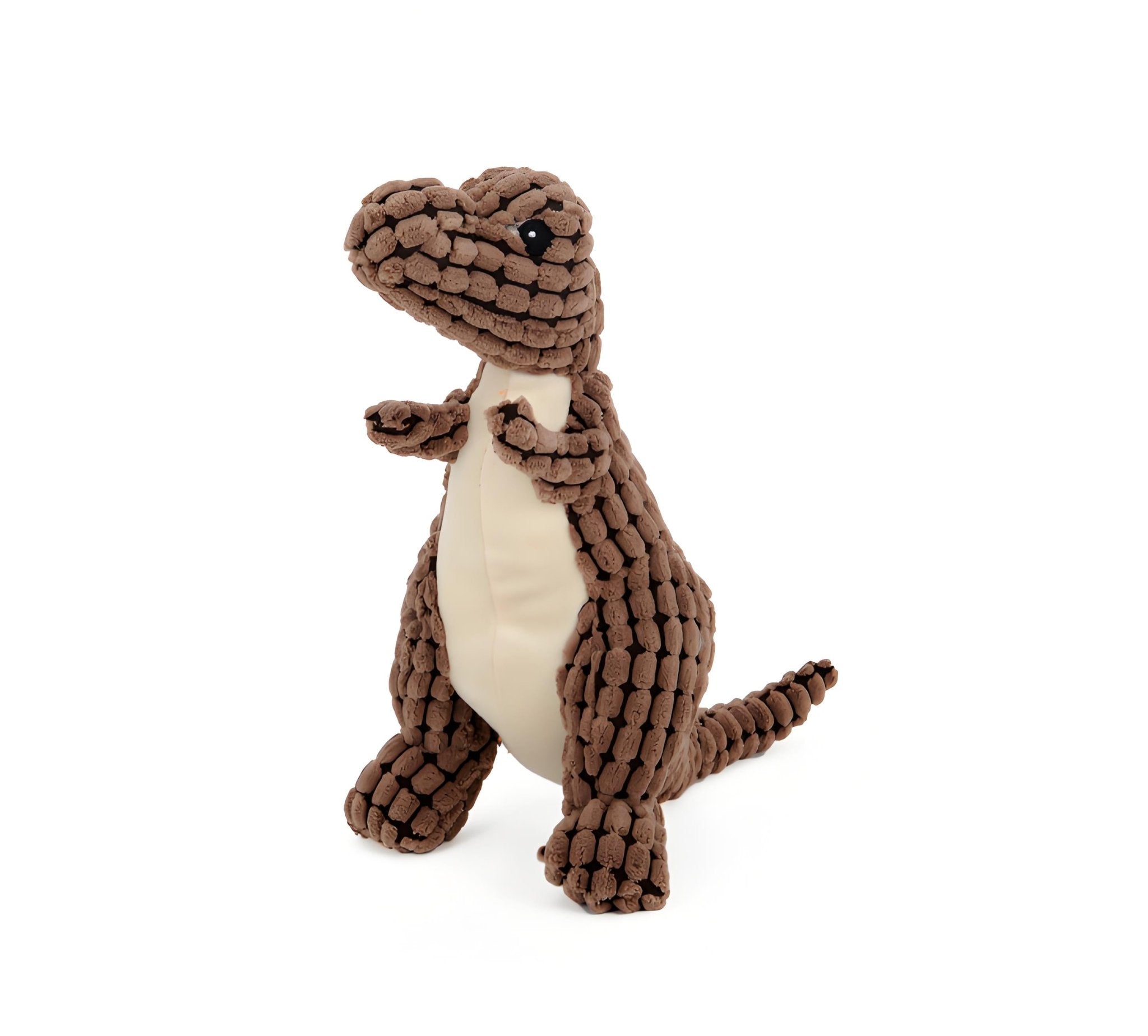 Interactive Dinosaur Dog Toy for Large Dogs, Tough Chew Plush Toy with Squeaker for Aggressive Chewers, Puppy & Chihuahua Friendly - Bark'n'Meow - Bark'n'Meow
