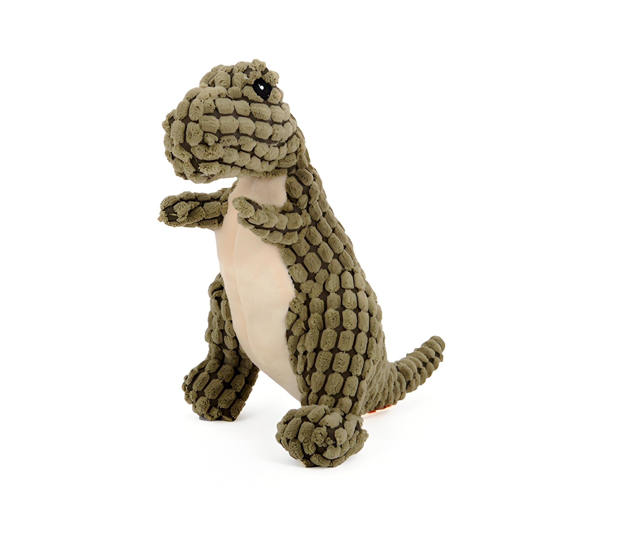 Interactive Dinosaur Dog Toy for Large Dogs, Tough Chew Plush Toy with Squeaker for Aggressive Chewers, Puppy & Chihuahua Friendly - Bark'n'Meow - Bark'n'Meow