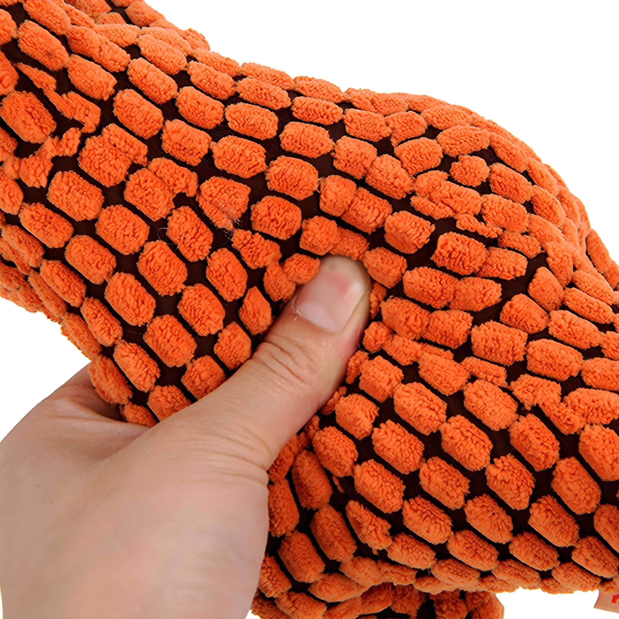 Interactive Dinosaur Dog Toy for Large Dogs, Tough Chew Plush Toy with Squeaker for Aggressive Chewers, Puppy & Chihuahua Friendly - Bark'n'Meow - Bark'n'Meow