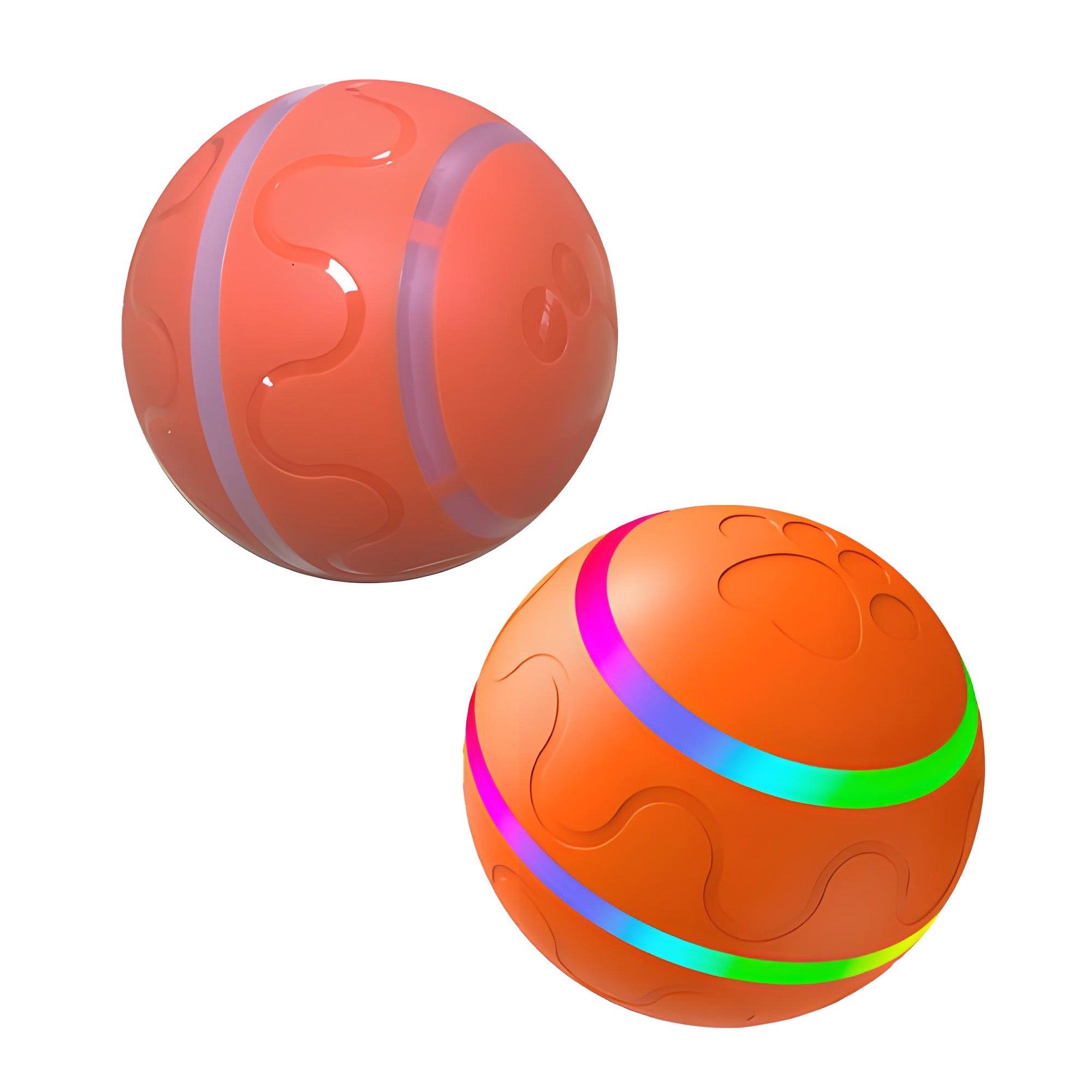 Interactive Dog Toys, Automatic Rolling Ball Toys for/Small/Medium/Large Dogs,USB Rechargeable - Bark'n'Meow - Bark'n'Meow