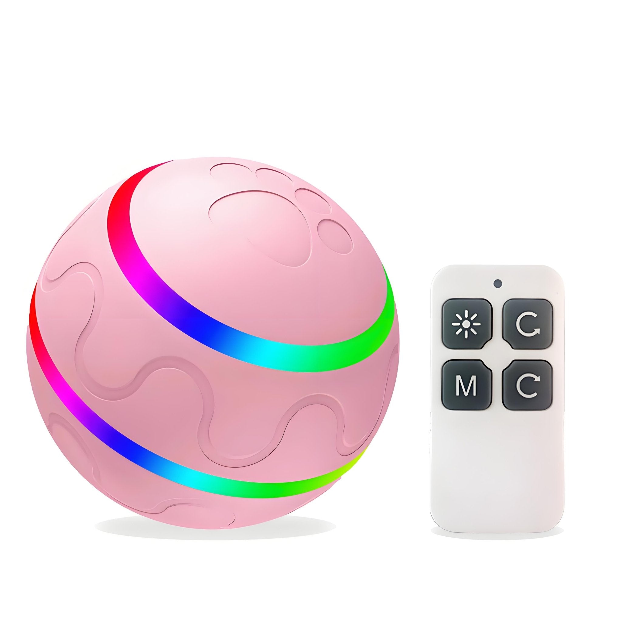 Interactive Dog Toys, Automatic Rolling Ball Toys for/Small/Medium/Large Dogs,USB Rechargeable - Bark'n'Meow - Bark'n'Meow