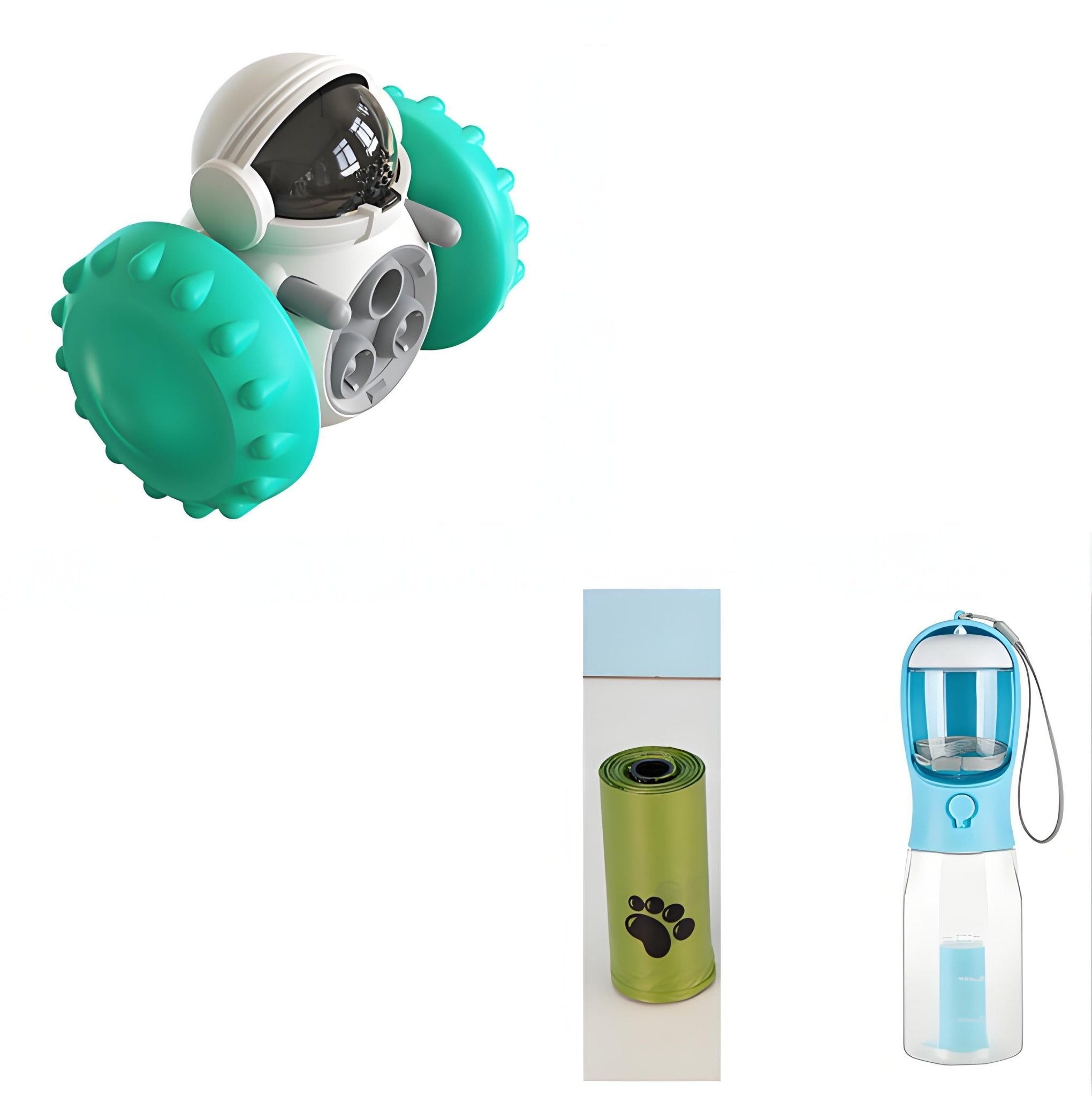 Interactive Smart Balance Car Pet Toy, Slow Feeder for Cats & Dogs, Treat Dispensing Puzzle Toy - Bark'n'Meow - Bark'n'Meow