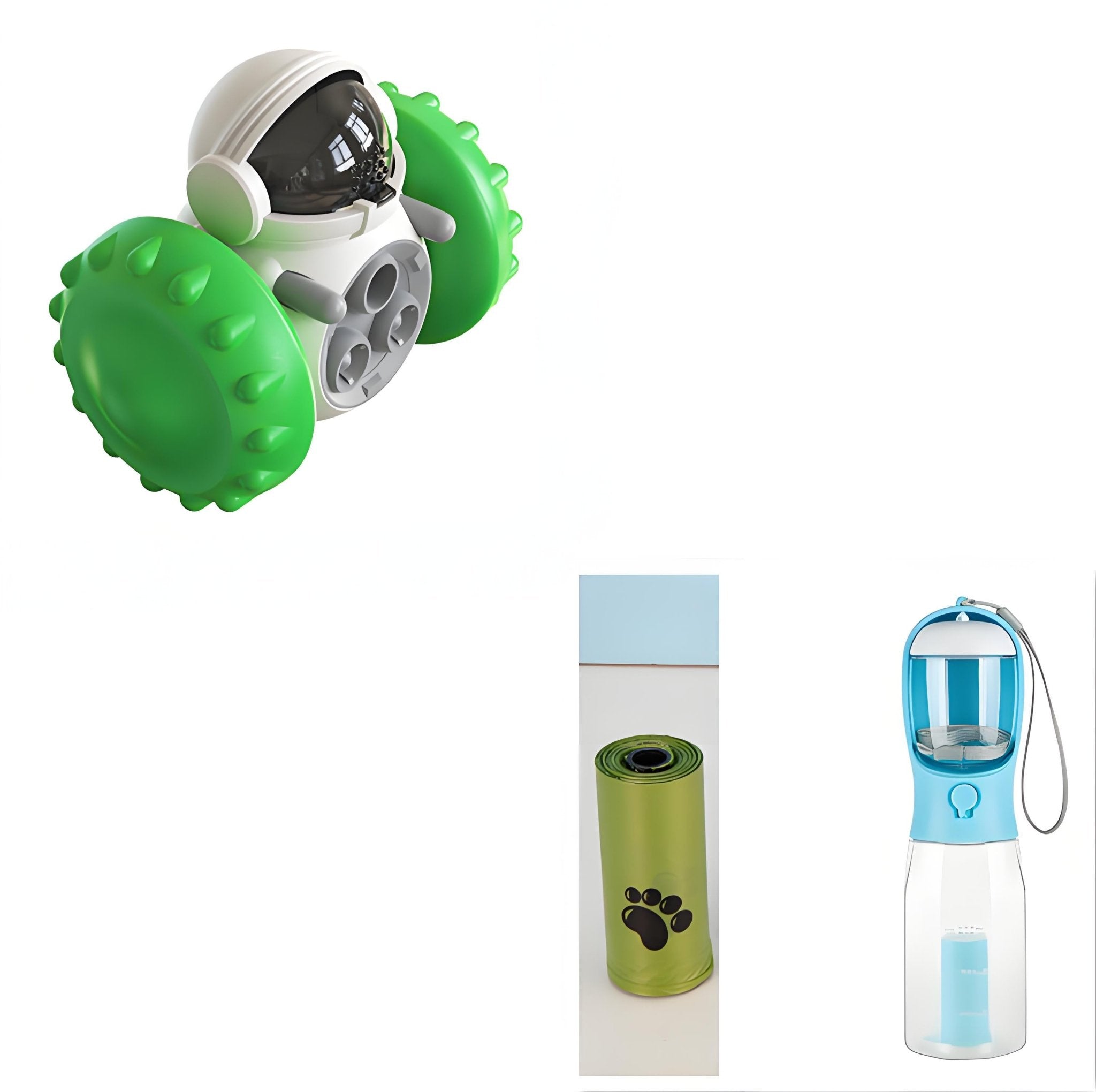 Interactive Smart Balance Car Pet Toy, Slow Feeder for Cats & Dogs, Treat Dispensing Puzzle Toy - Bark'n'Meow - Bark'n'Meow