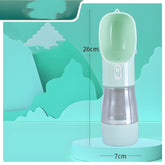 Portable Dog Water Bottle with Food Bowl, Leak - Proof Pet Travel Water Dispenser for Outdoor Hiking & Walking - Bark'n'Meow - Bark'n'Meow 3